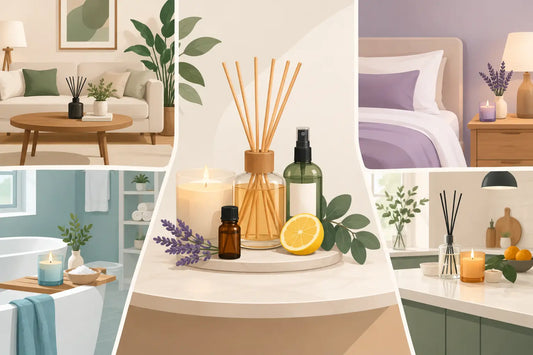 Home Fragrance Layering Examples for Every Room
