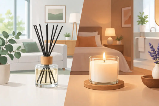 Reed Diffusers vs Candles for Every Room