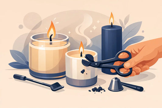 How to Trim Candle Wicks the Right Way