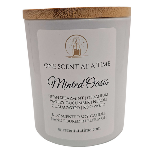 Minted Oasis Soy Candle