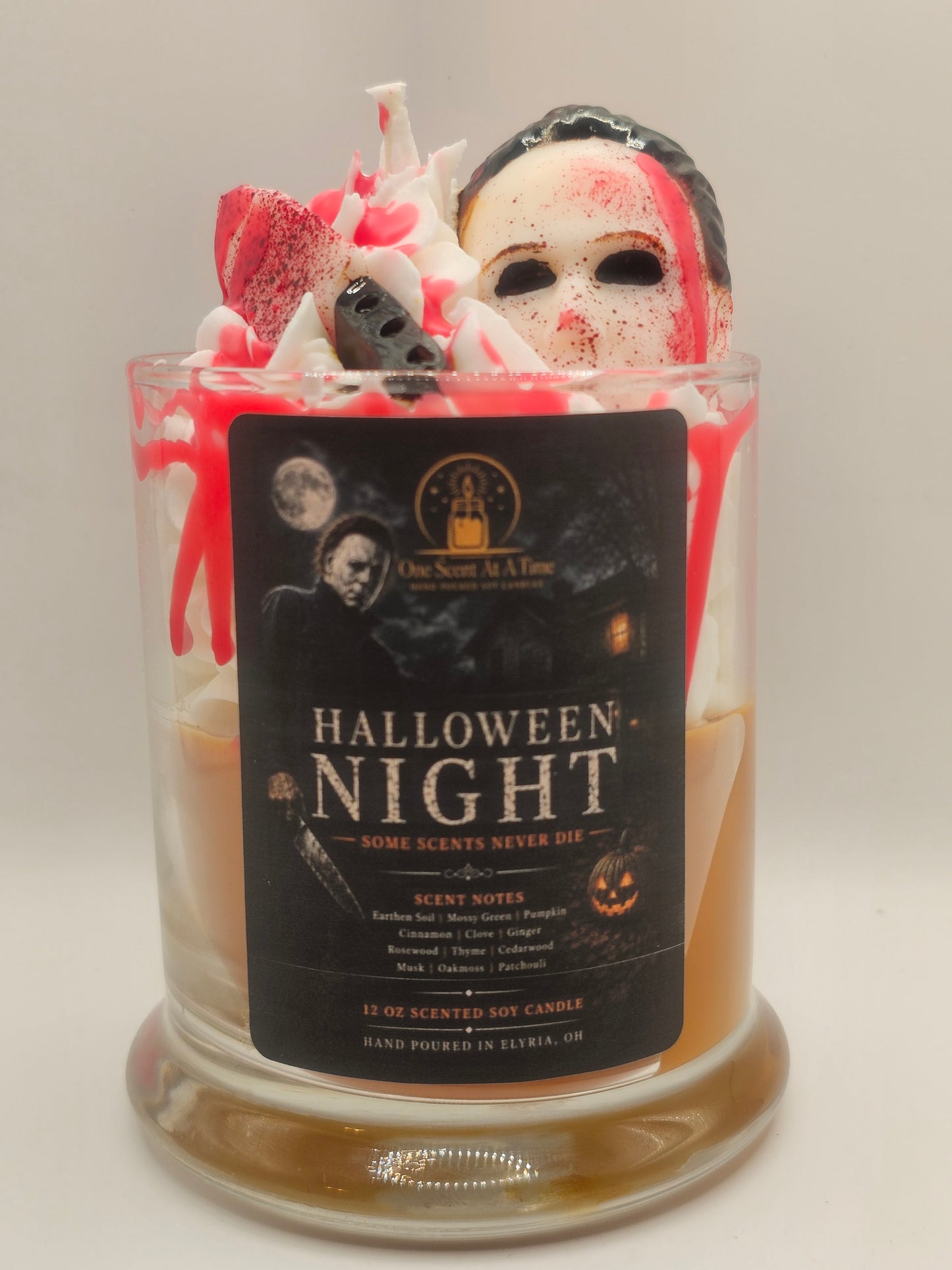 Halloween Night Soy Whipped Candle