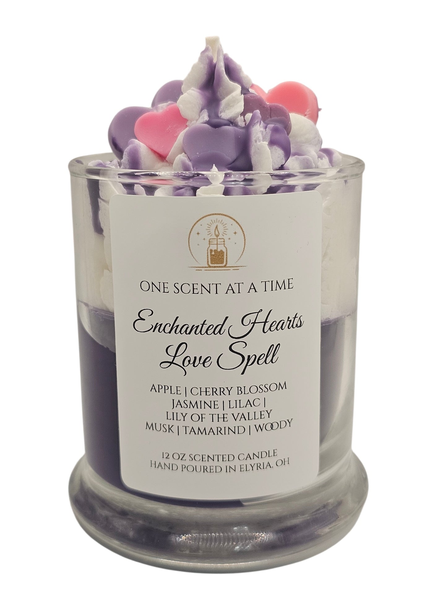 Enchanted Hearts Love Spell Soy Candle