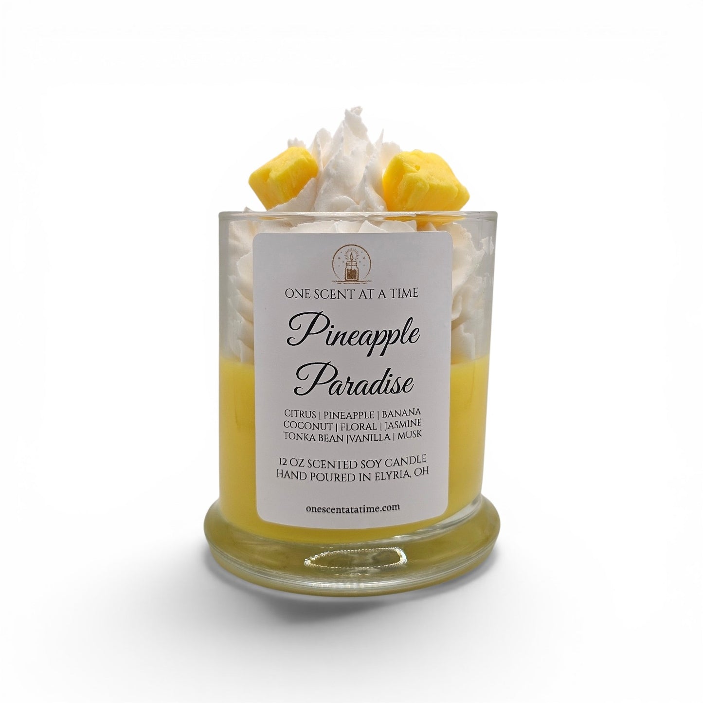 Pineapple Paradise  Soy Candle