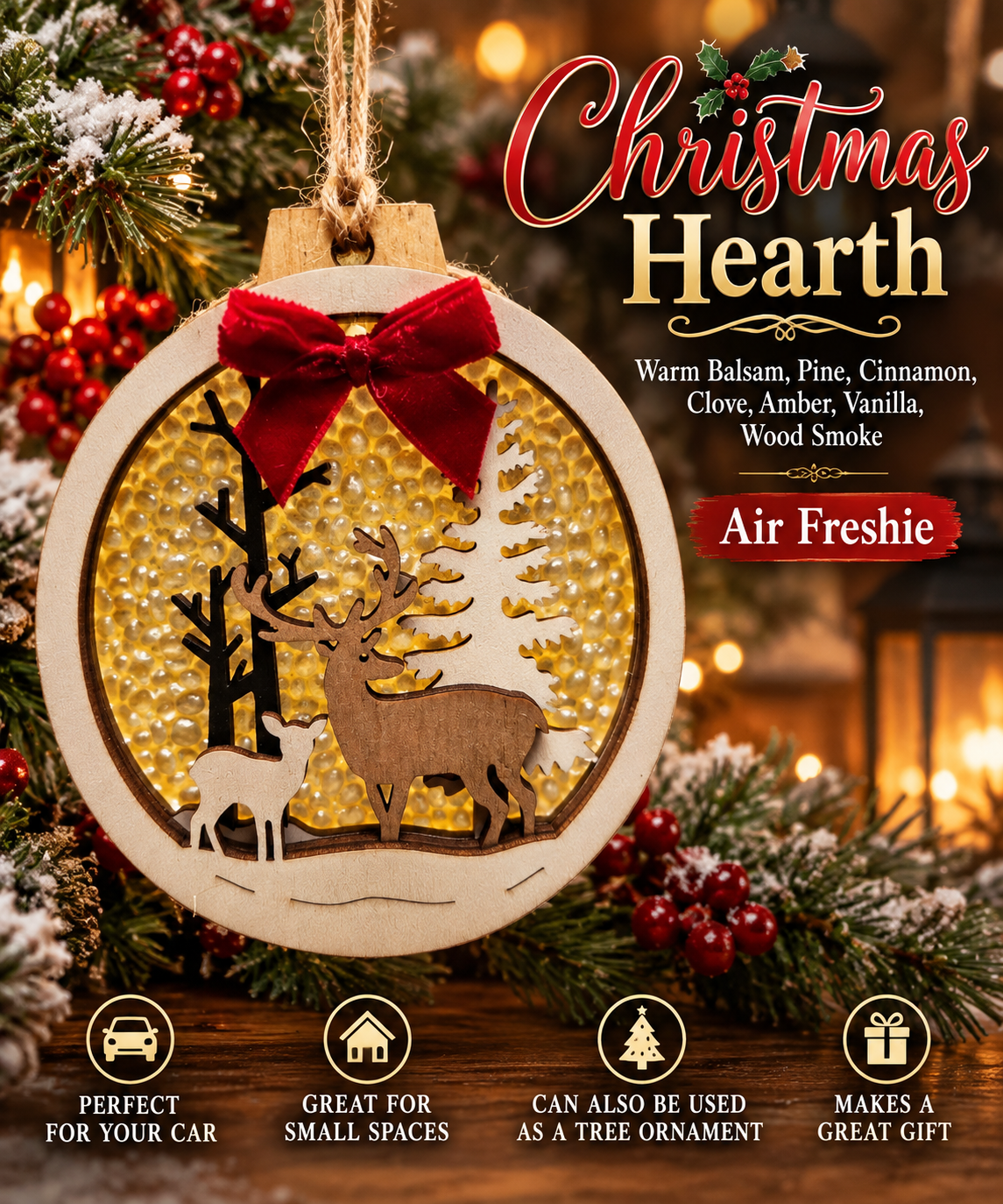 Christmas Hearth Air Freshie