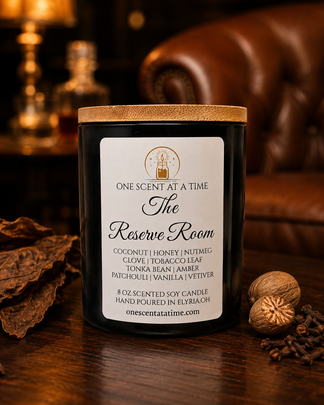 The Reserve Room Soy Candle