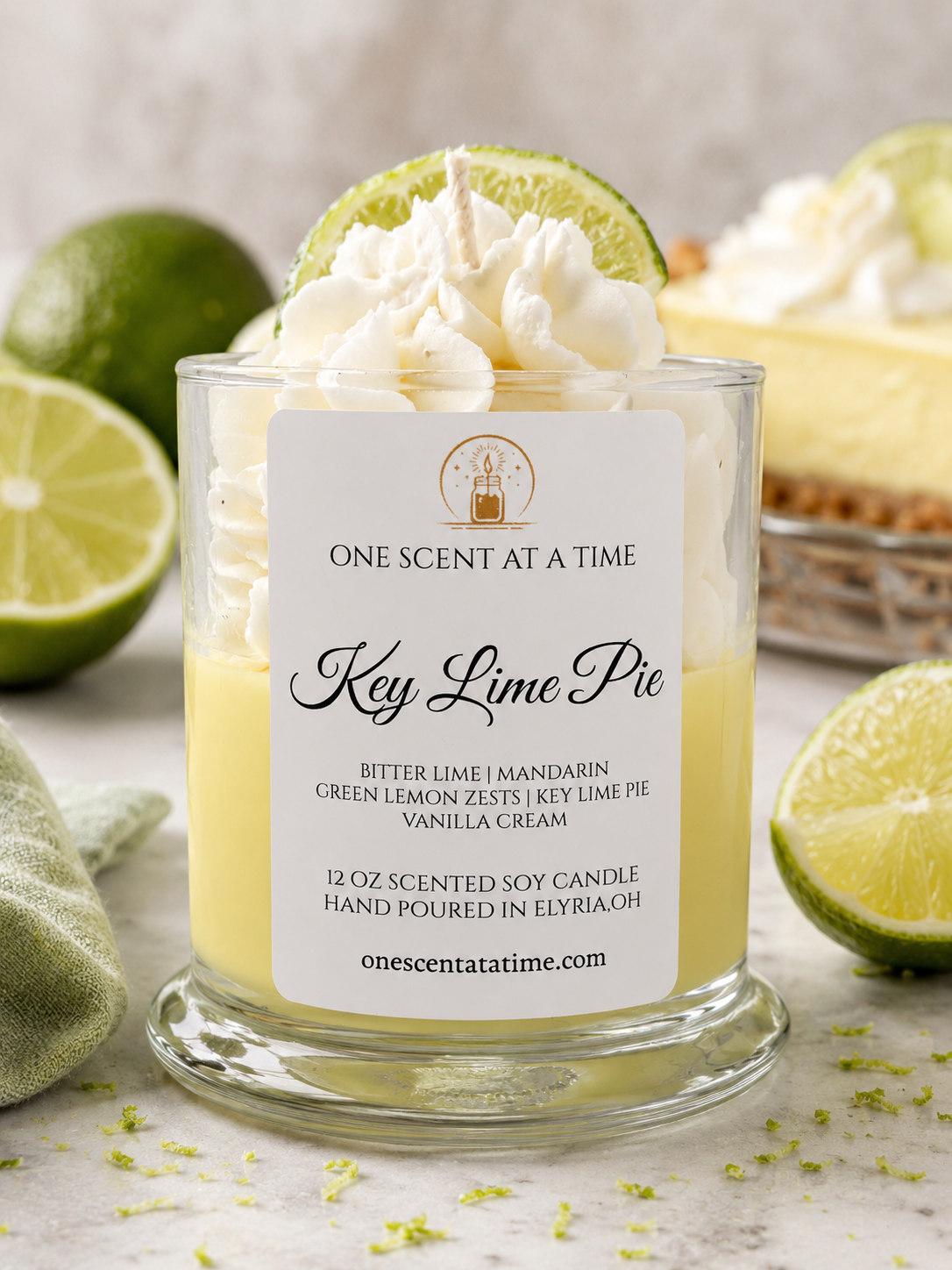 Key Lime Pie Soy Candle