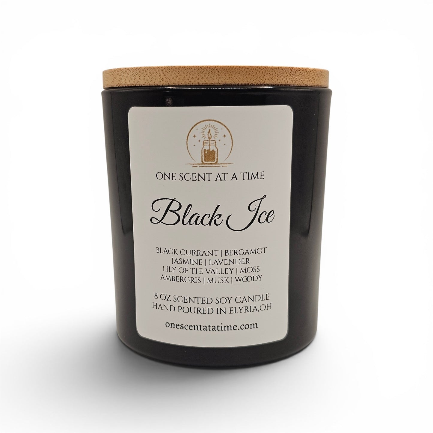Black Ice Soy Candle